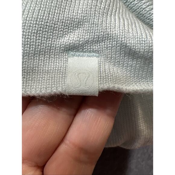Lululemon Open Mind Wrap Light Blue One Size - Picture 8 of 10